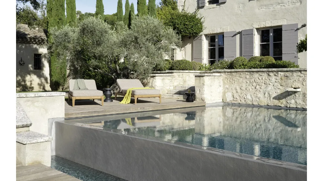 Lettino Prendisole Mediterraneo di Gervasoni