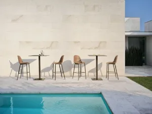 Sgabello Mood Barstool Outdoor di Bontempi