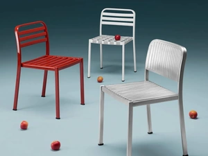 Sedia Reil in alluminio di Scab Design