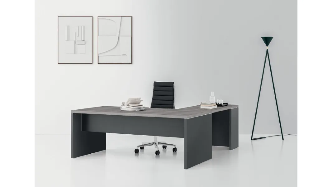 Scrivania direzionale Alfa Plus di Walco
