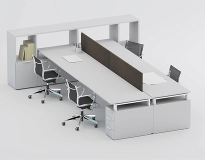 Scrivania operativa SM2570 di Zalf