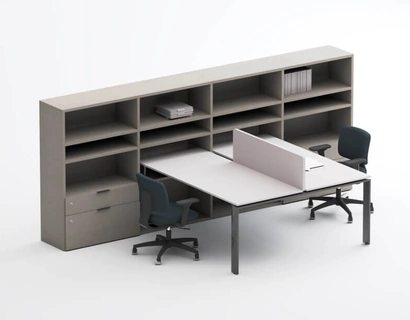 Scrivania operativa SM2574 di Zalf