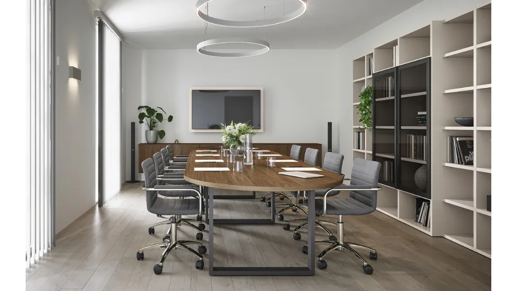 Sedia Operativa Nice in tessuto di Cinquanta3