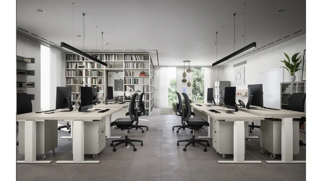 Sedia Operativa su ruote York di Cinquanta3